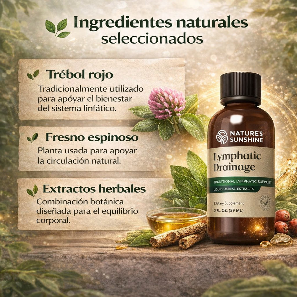 Lymphatic Drainage Gotas Naturales – Apoyo Linfático y Bienestar Diario