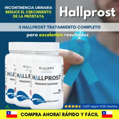 Hallprost ULTRA – Apoyo prostático que se nota en tu día
