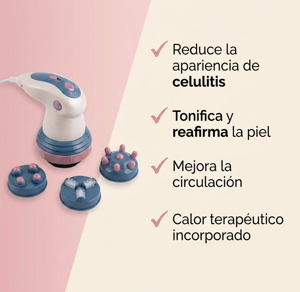 Beneficios: reduce celulitis, tonifica, mejora circulación, calor terapéutico