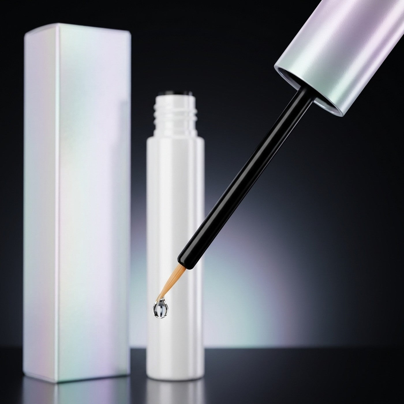 Pincel fino de precision, como un delineador liquido