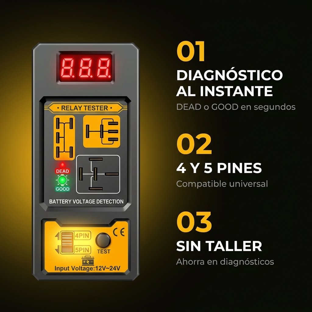 Beneficios DIAGPRO diagnóstico instantáneo compatible 4 5 pines sin taller ahorra dinero