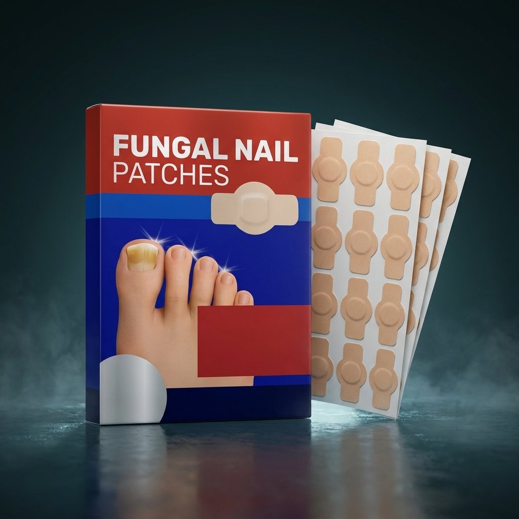 Fungal Nail Patches caja 21 parches para unas de los pies cuidado nocturno 8 horas