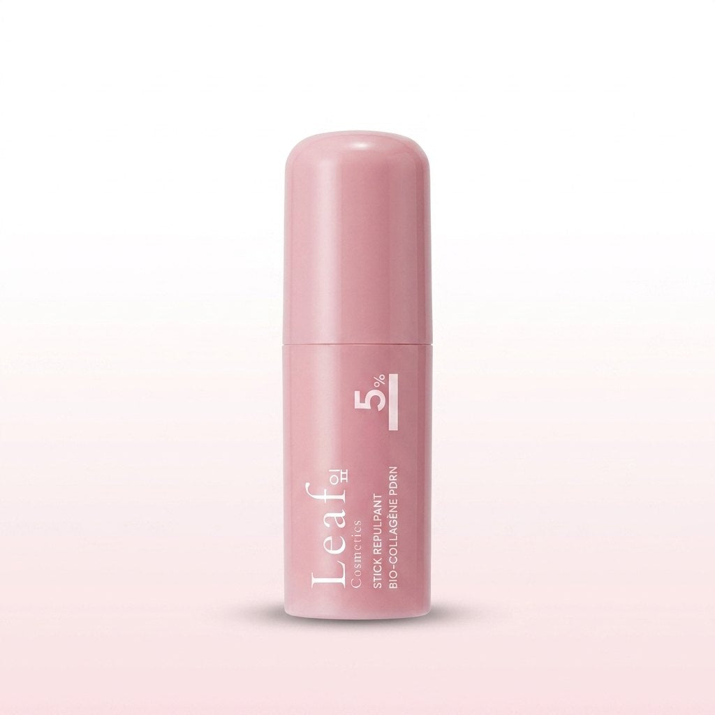 Bálsamo Facial LEAF Cosmetics — Stick Repulpant Bio-Colágeno PDRN 5% Volu-Lift