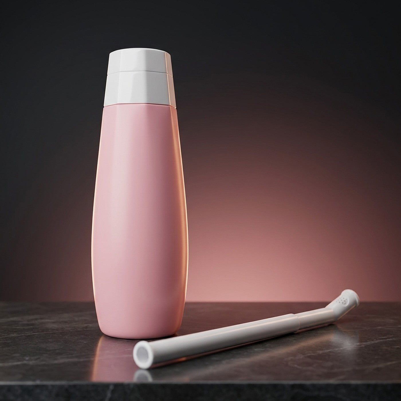 Bide portatil de 400 ml con boquilla retractil
