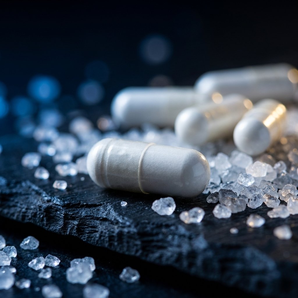 Detalle cápsulas vegetales Magnesium 12-in-1 Complex alta absorción