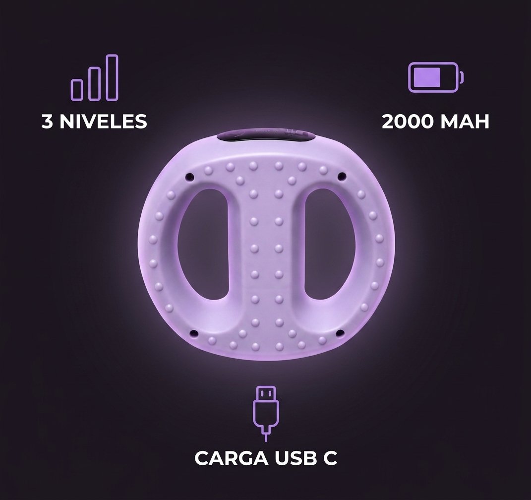 Orba 3 niveles de intensidad bateria 2000 mAh y carga USB tipo C