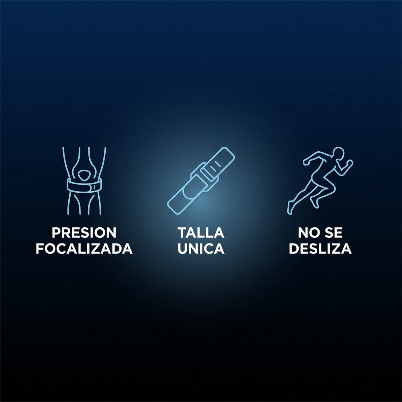 Qilova: presion focalizada, talla unica, no se desliza