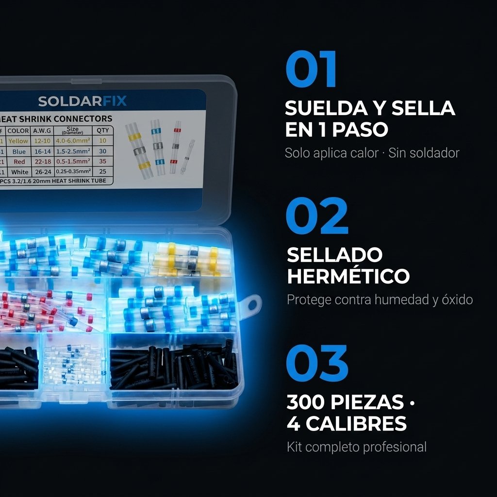 Beneficios SOLDARFIX: suelda y sella en 1 paso, impermeable, 300 piezas, uso profesional