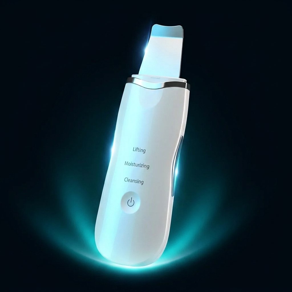 SONICPEEL espátula ultrasónica facial peeling lifting hidratación limpieza puntos negros