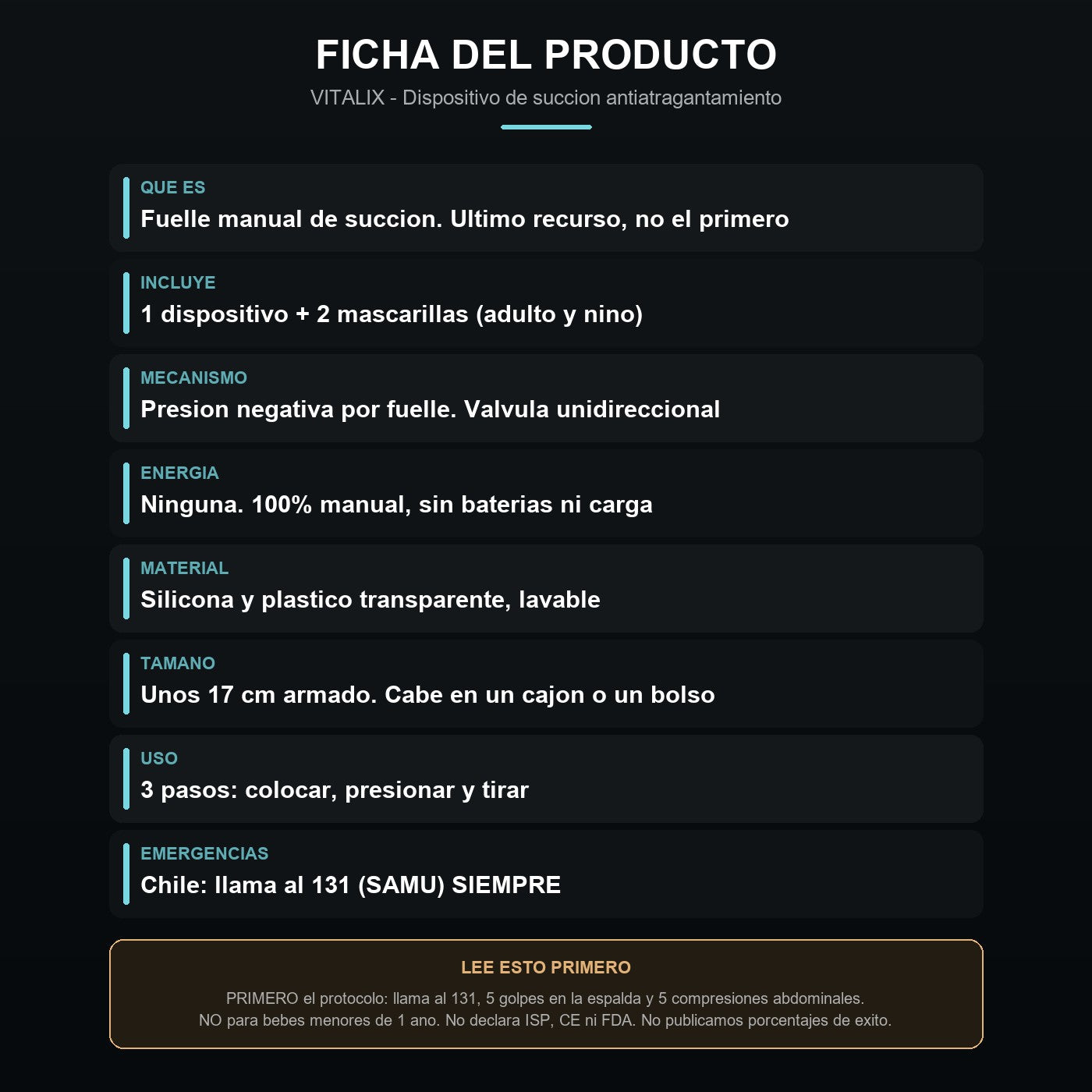 Ficha: que es, que trae y que NO es