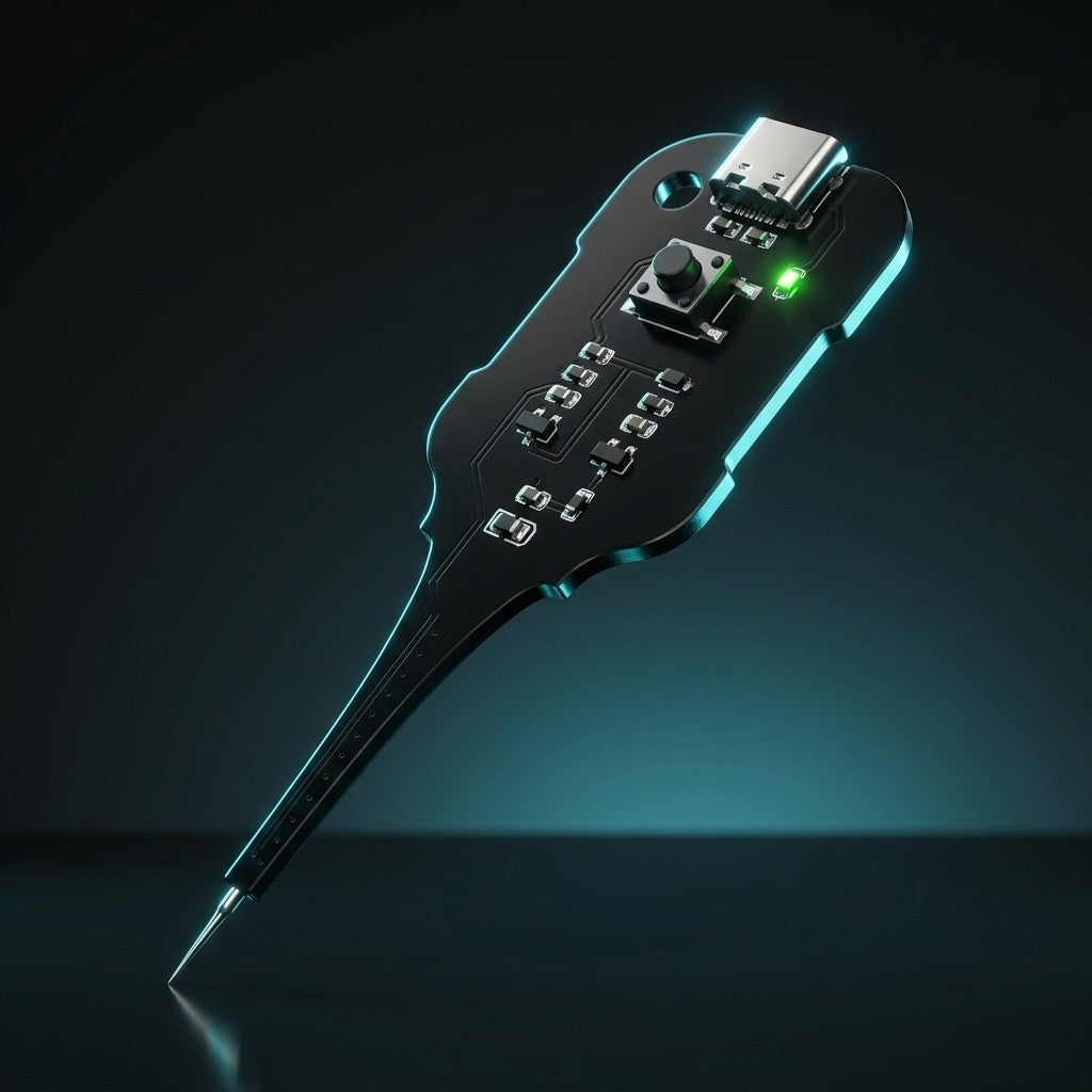 Detector de inductancia Youkiloon T005 con punta tipo aguja y puerto USB-C