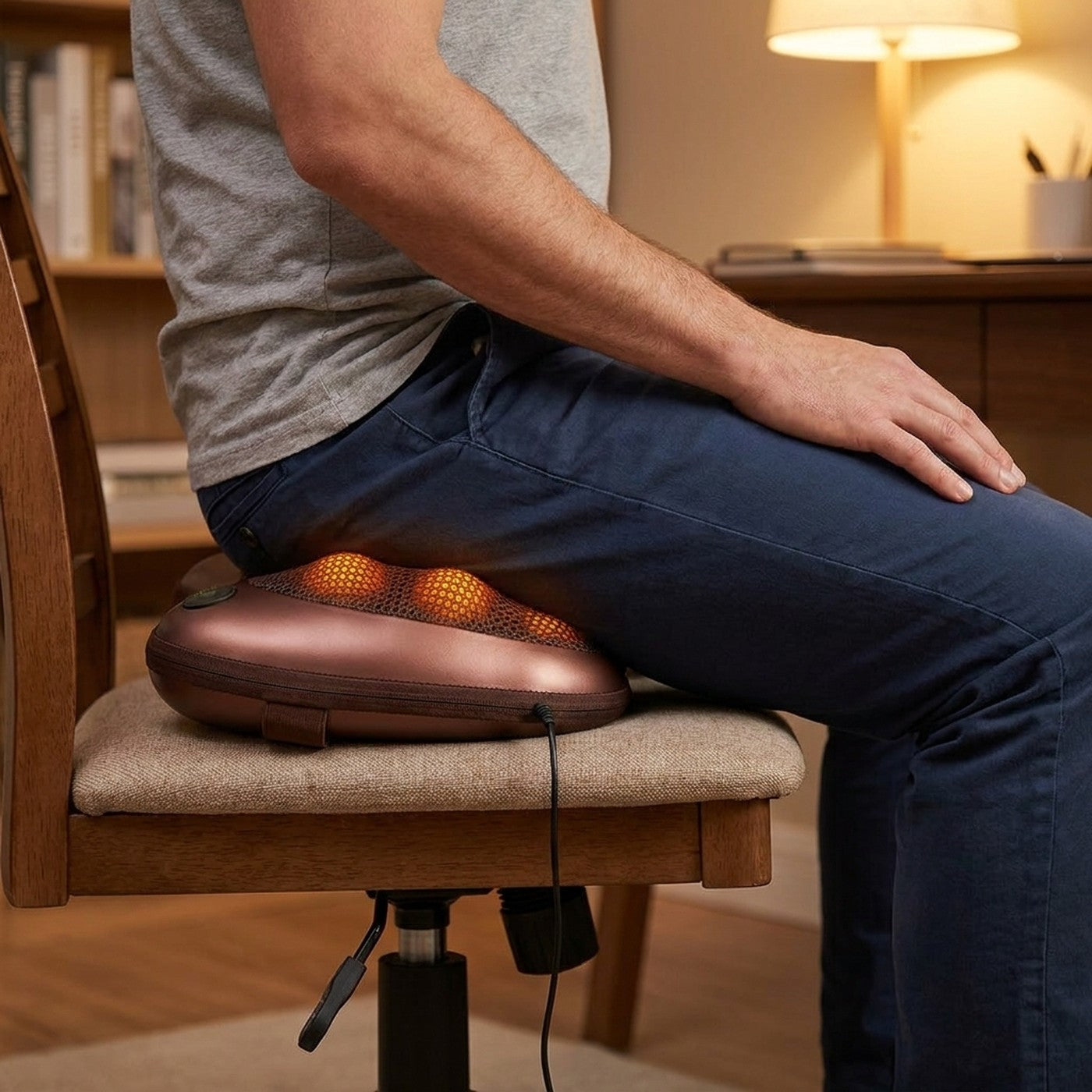 En el asiento: tu propio peso trabaja el gluteo