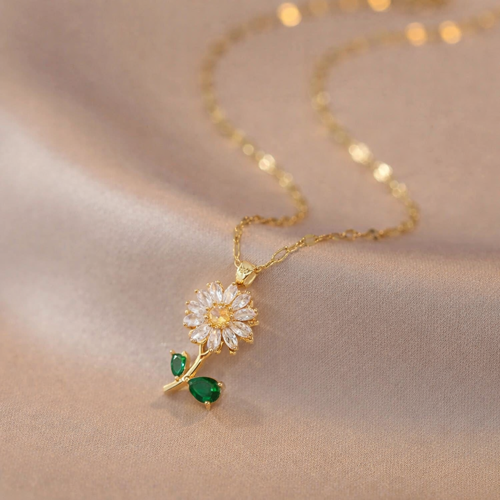 Collar Girasol Giratorio