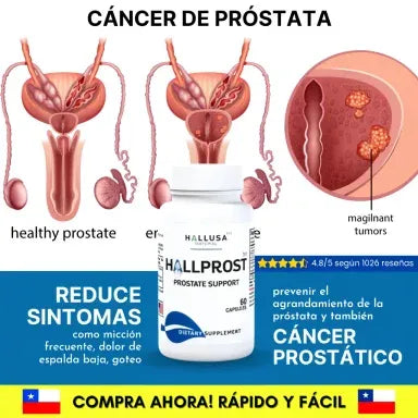 Hallprost ULTRA – Apoyo prostático que se nota en tu día