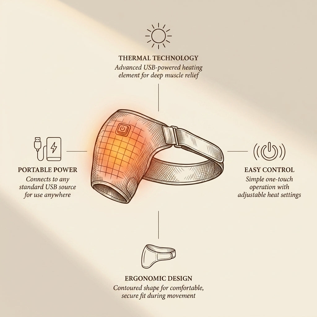 HOMBRERA TERMICA USB