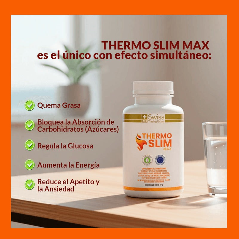 Thermo Slim Max – Apoyo Natural para Quemar Grasa y Activar tu Energía