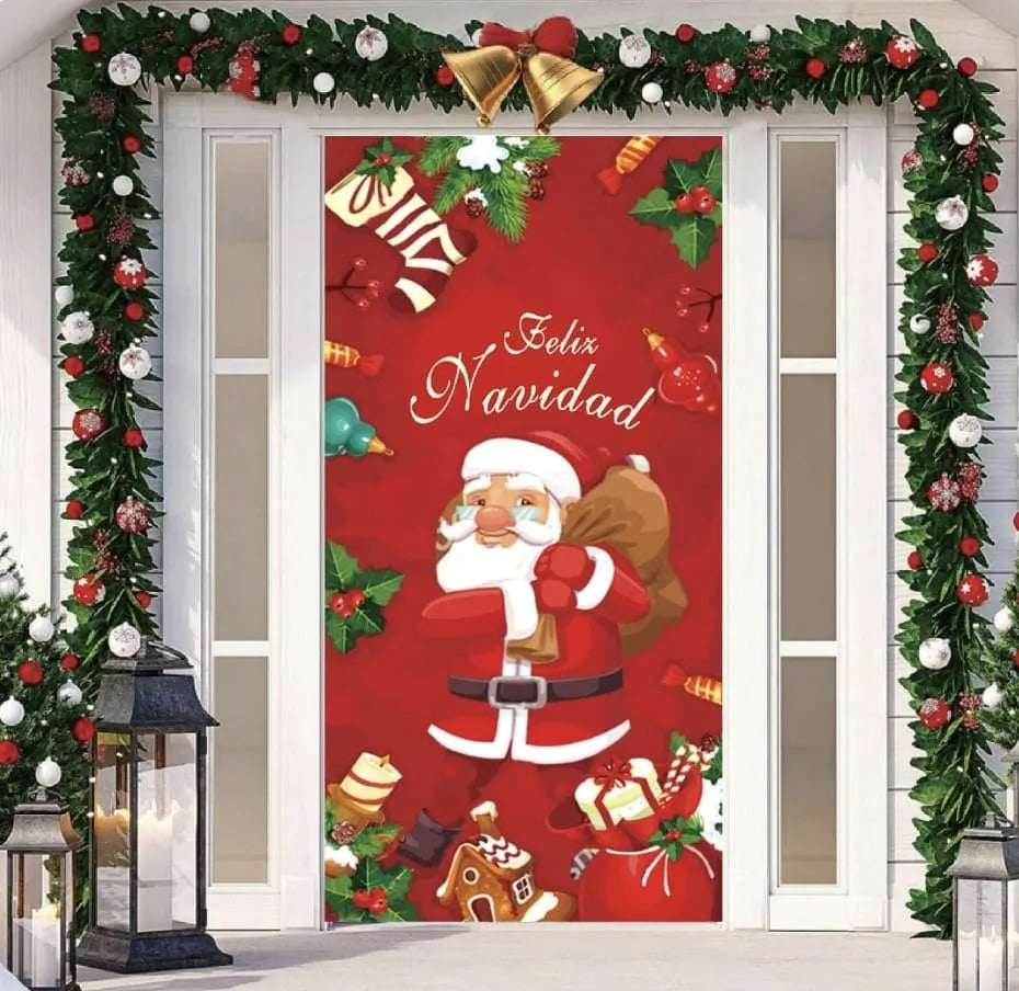 Convierte tu puerta en la entrada mágica de la Navidad 🎄✨