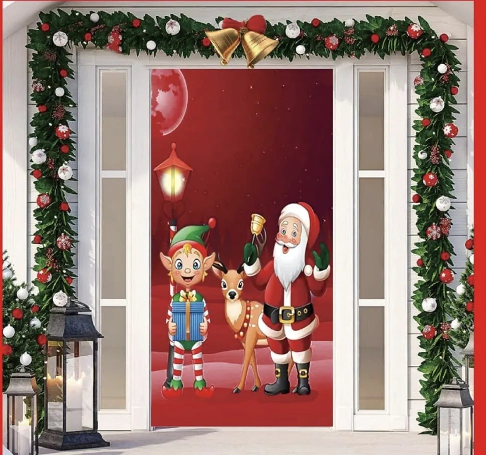 Convierte tu puerta en la entrada mágica de la Navidad 🎄✨