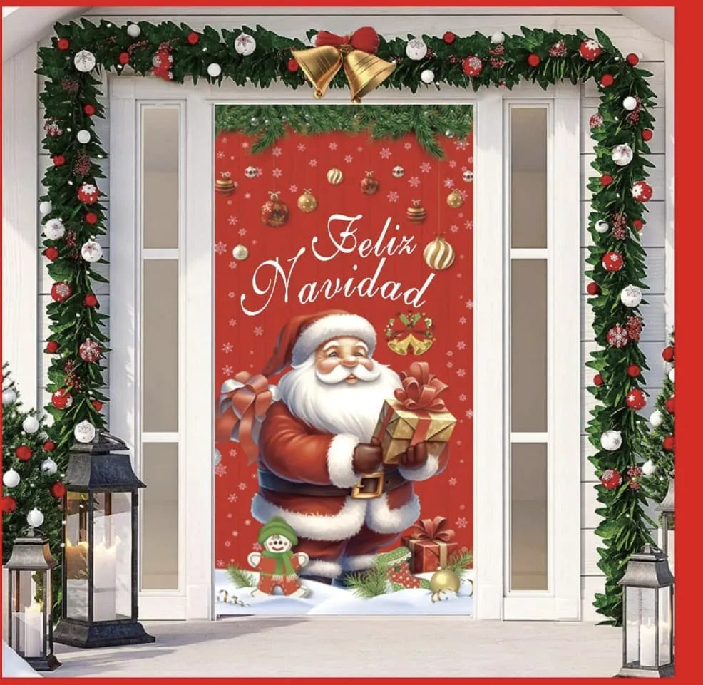 Convierte tu puerta en la entrada mágica de la Navidad 🎄✨