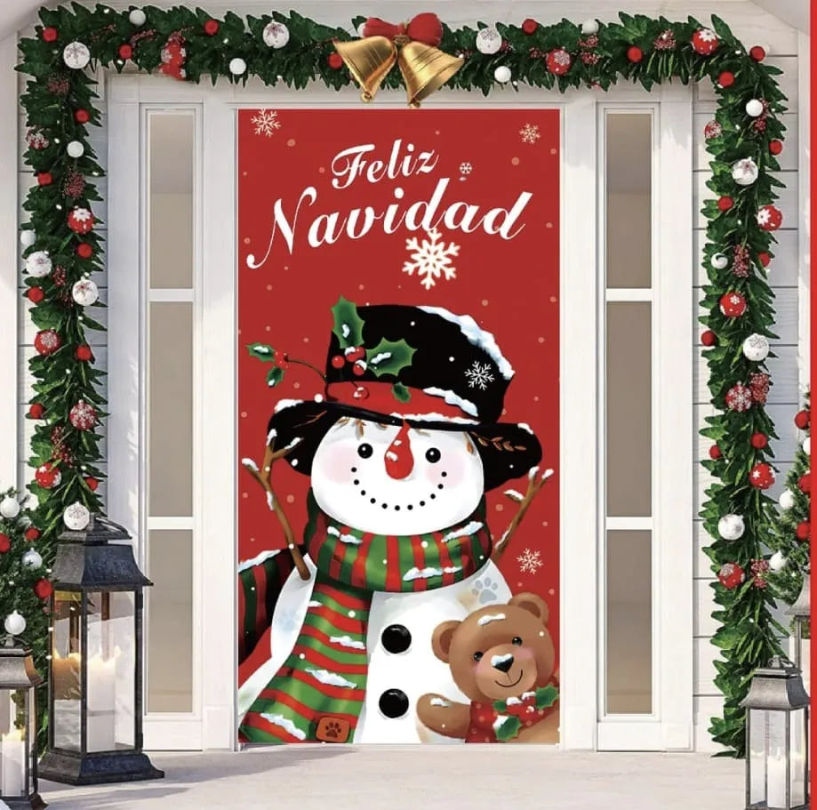 Convierte tu puerta en la entrada mágica de la Navidad 🎄✨