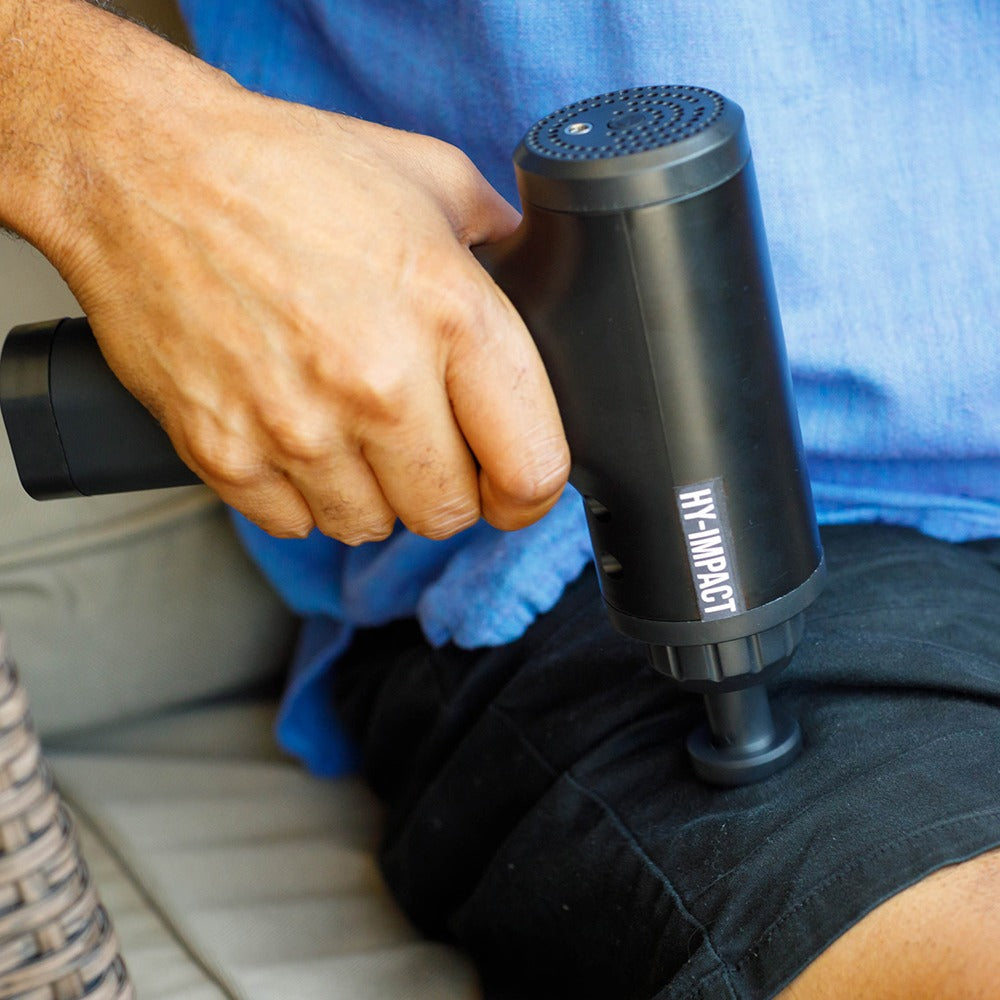 HY-IMPACT™ – Masajeador Muscular Inalámbrico de Percusión