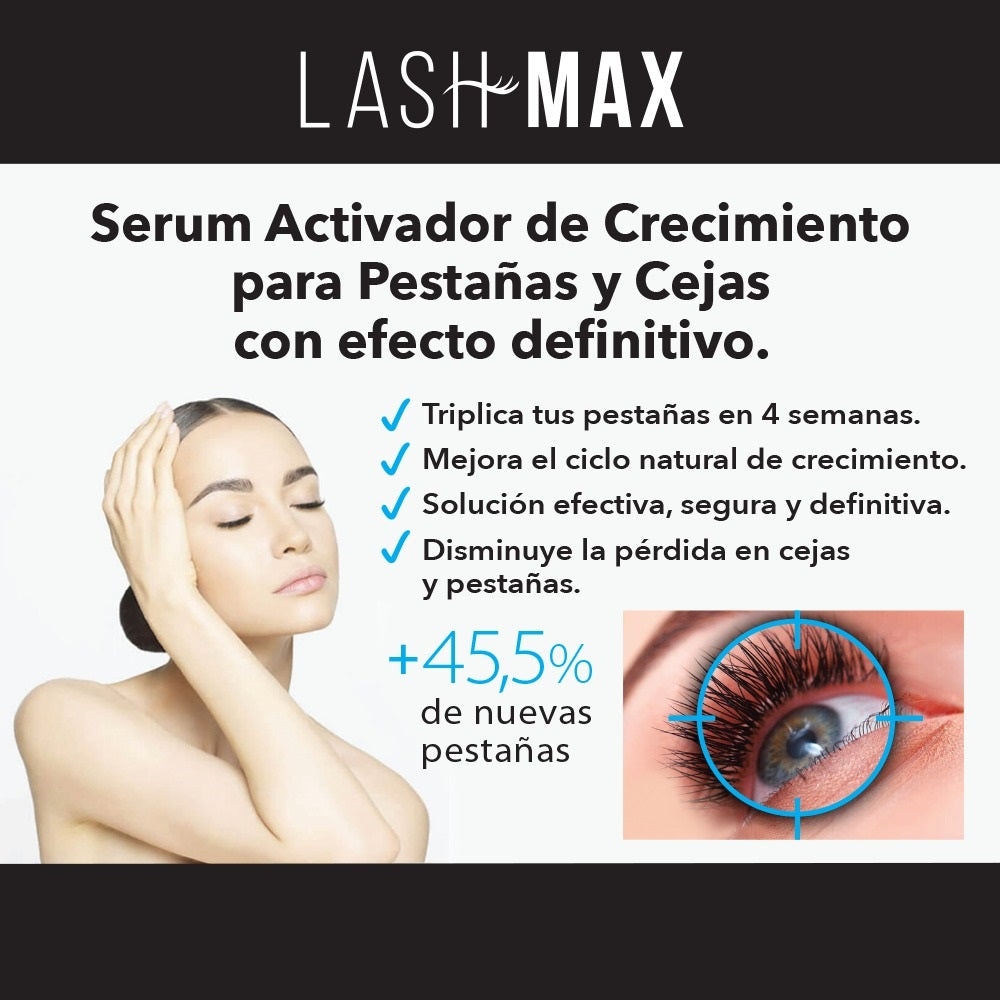 LashMax™ potencia tu mirada en 4 semanas ✨