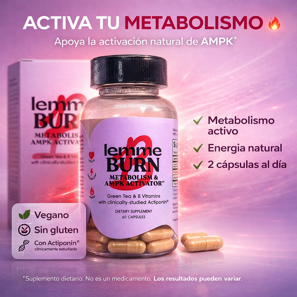 Lemme Burn – Activa tu Metabolismo y Potencia tu Energía Natural 🔥