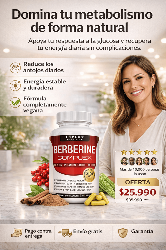 BERBERINA COMPLEX 60 CÁPSULAS