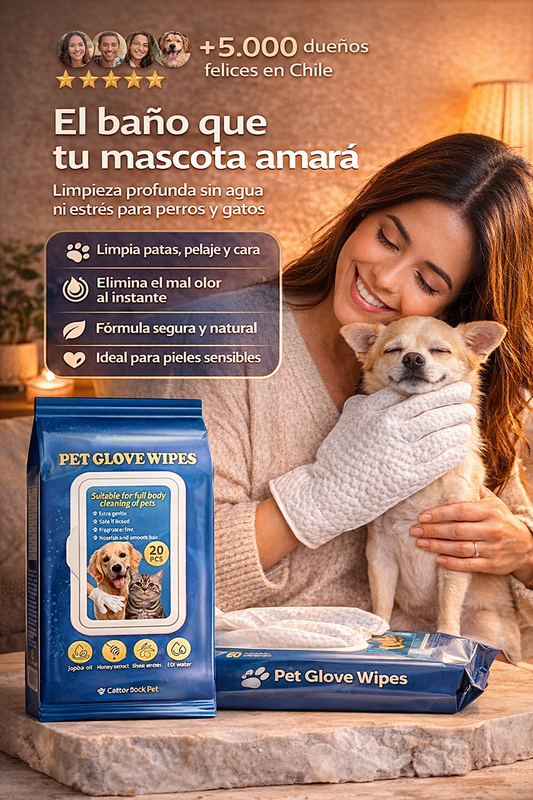 Pet Glove Wipes