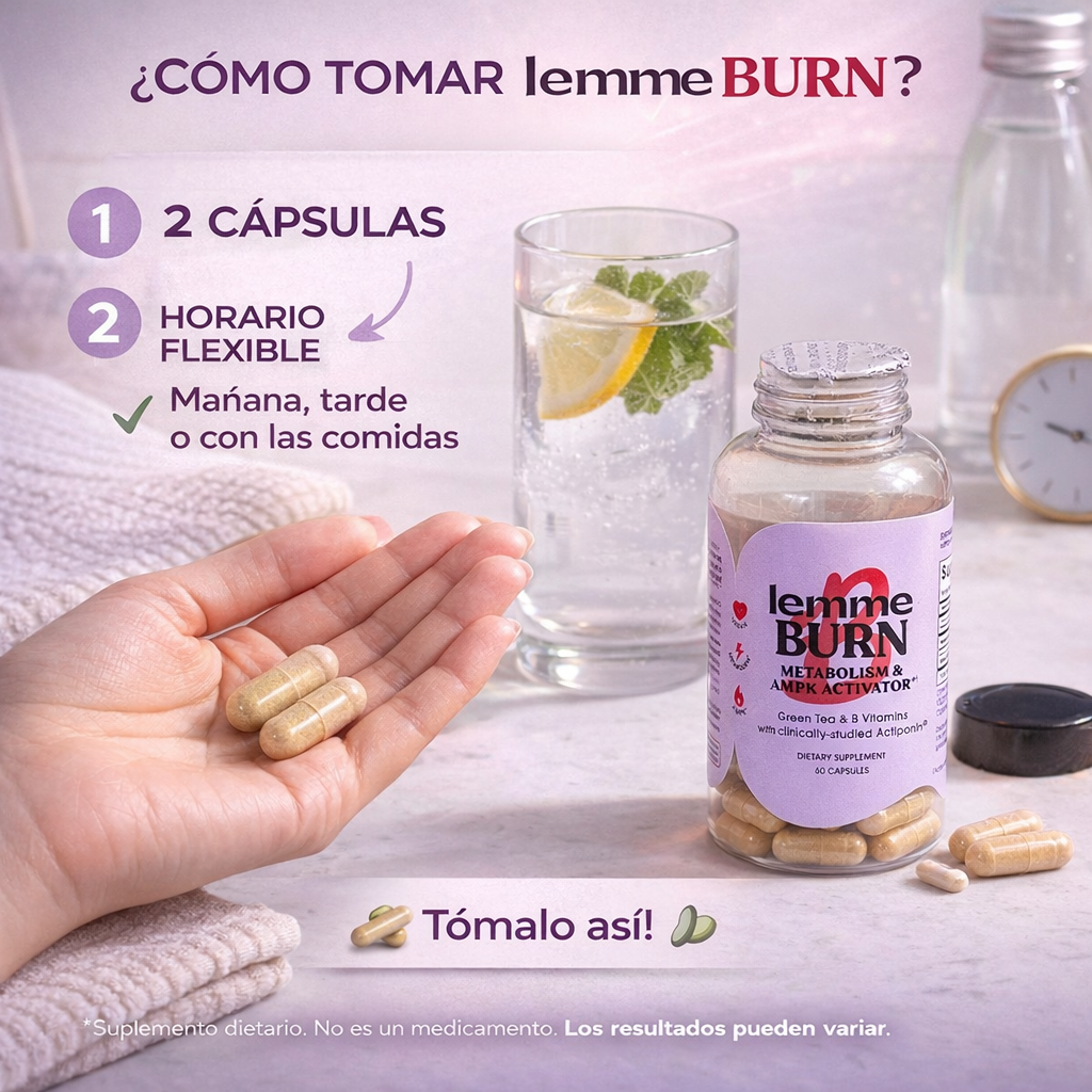 Lemme Burn – Activa tu Metabolismo y Potencia tu Energía Natural 🔥