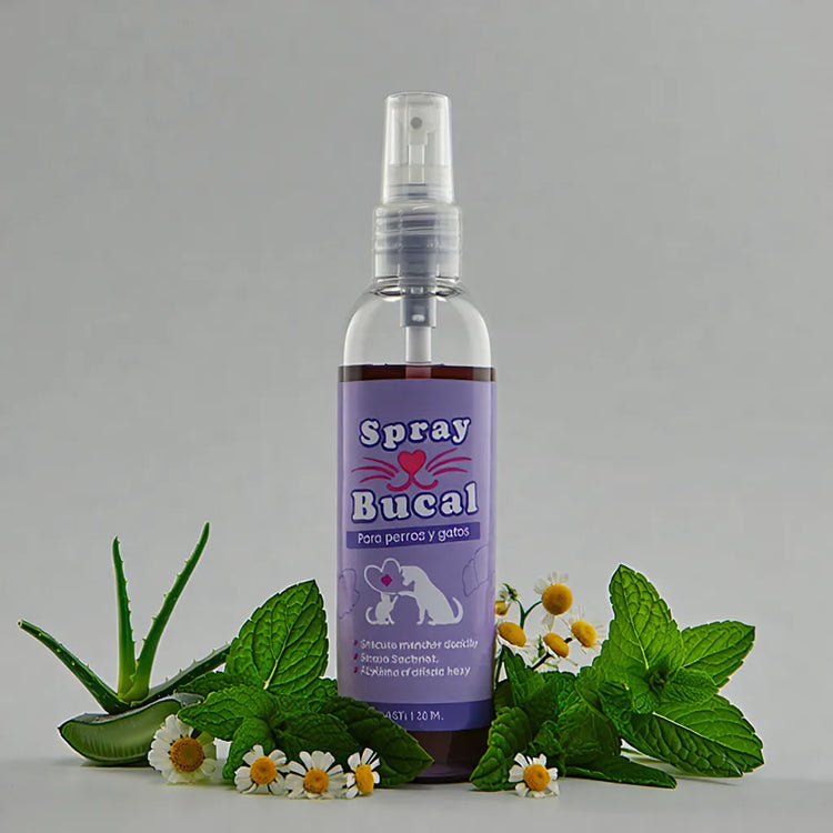 Spray Bucal PetFresh™ 100ml – Aliento fresco y dientes sanos