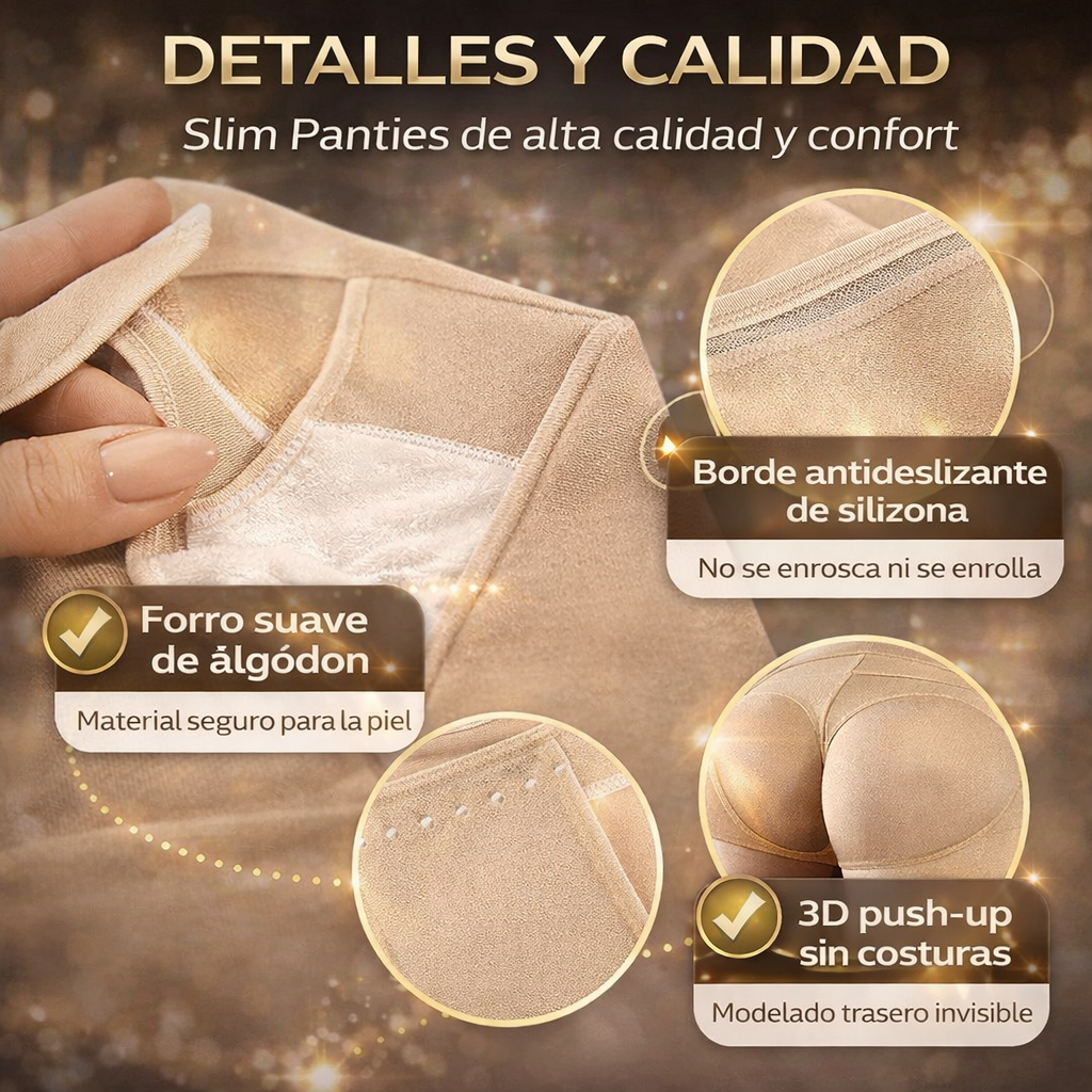 Slim Panties Reductor Efecto Pushup