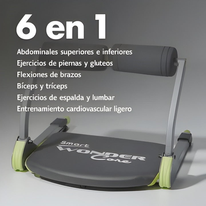 Smart Wonder Core™ 6 en 1 – Entrena Todo Tu Cuerpo Desde Casa con Resultados Profesionales