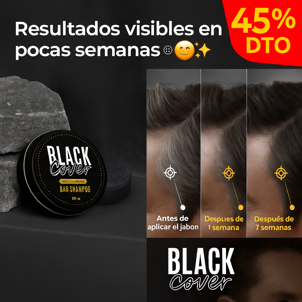BlackSoap™ – Cuida tu cabello y luce un tono más uniforme.