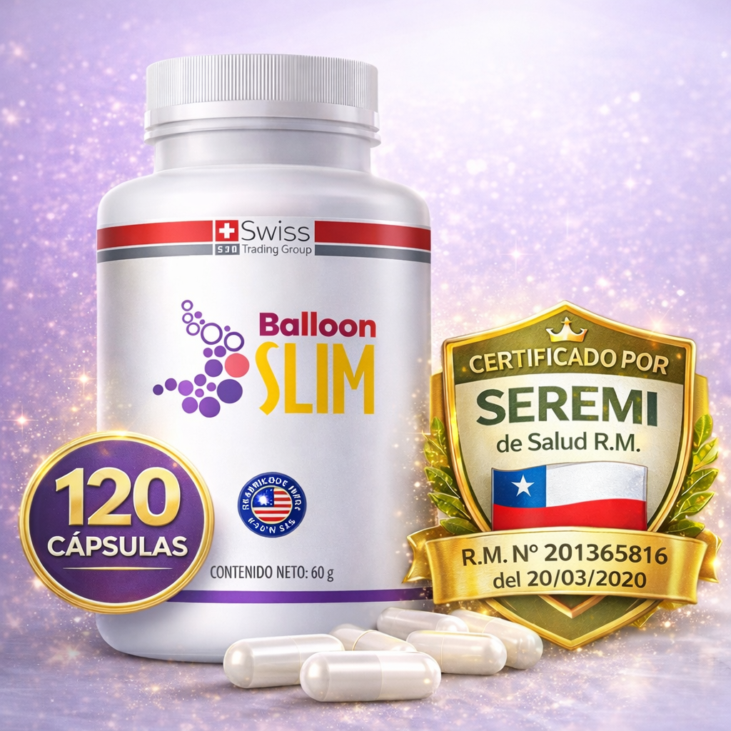 Balloon Slim Original 120 Cápsulas  – Controla tu apetito y reduce porciones de forma natural.