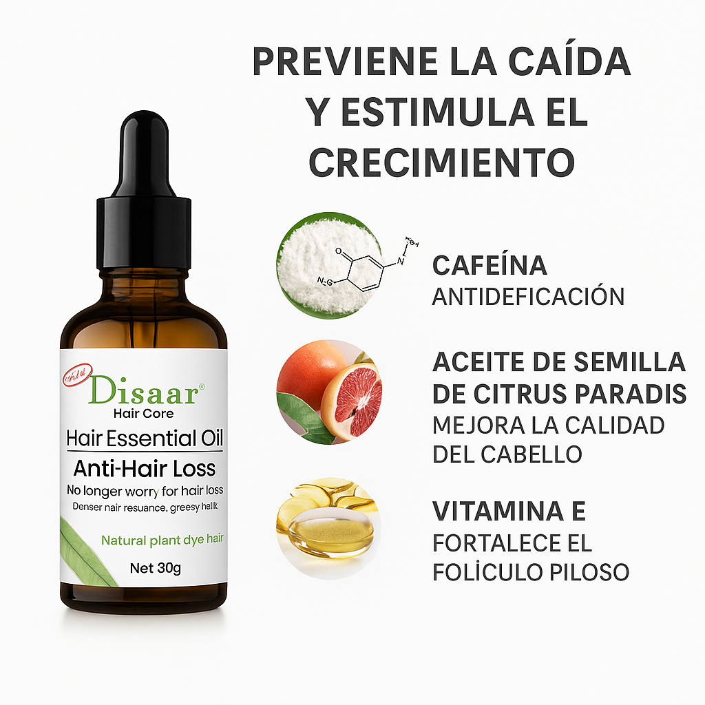 ACEITE  ANTICAIDA  HAIR CARE ORIGINAL - STOP CAIDA, NUEVO CRECIMIENTO ⏫🔥