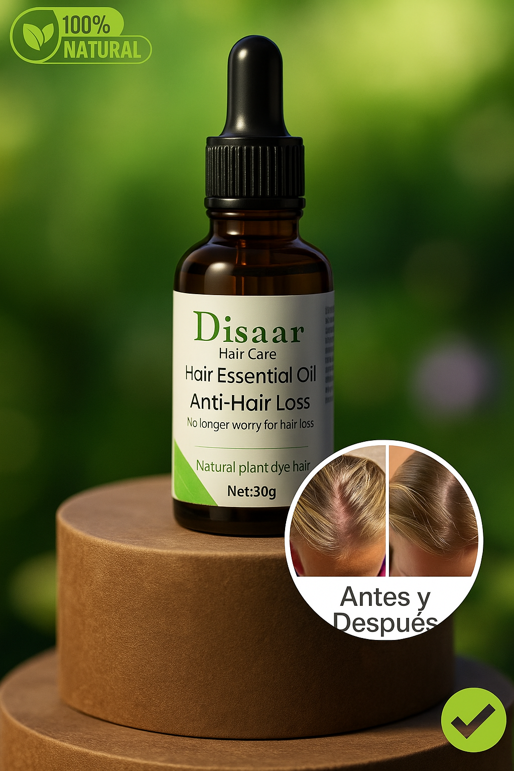 ACEITE  ANTICAIDA  HAIR CARE ORIGINAL - STOP CAIDA, NUEVO CRECIMIENTO ⏫🔥