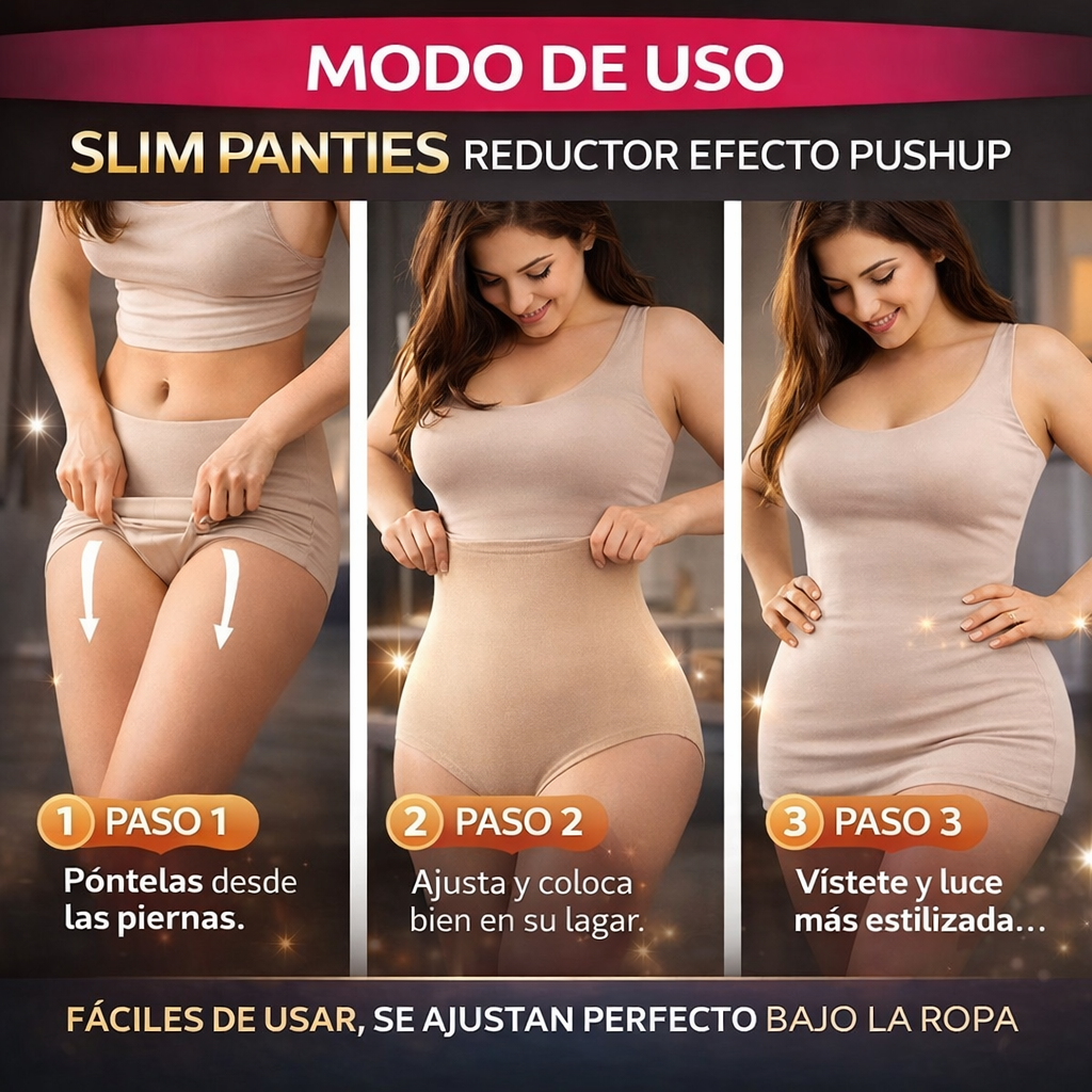 Slim Panties Reductor Efecto Pushup