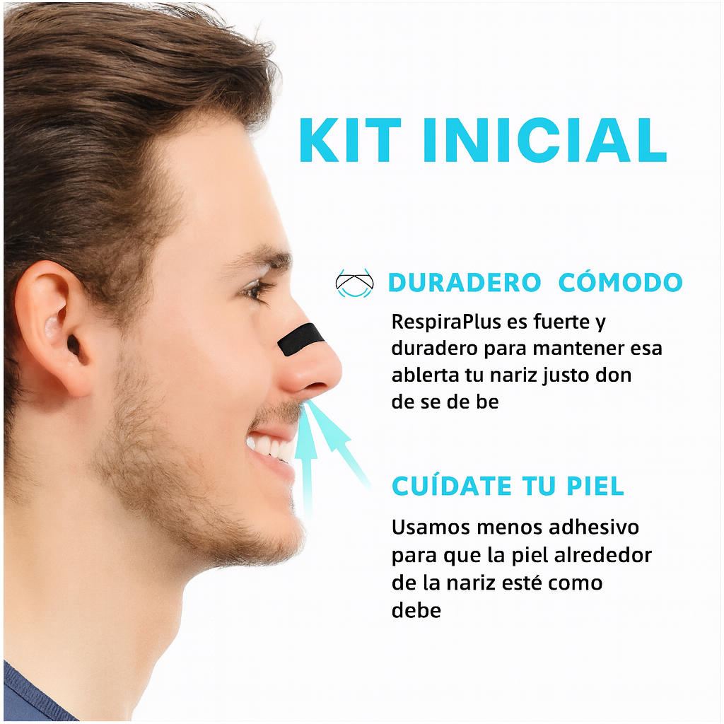 RespiraPlus™ – Más oxígeno en cada respiro: menos ronquidos, más energía