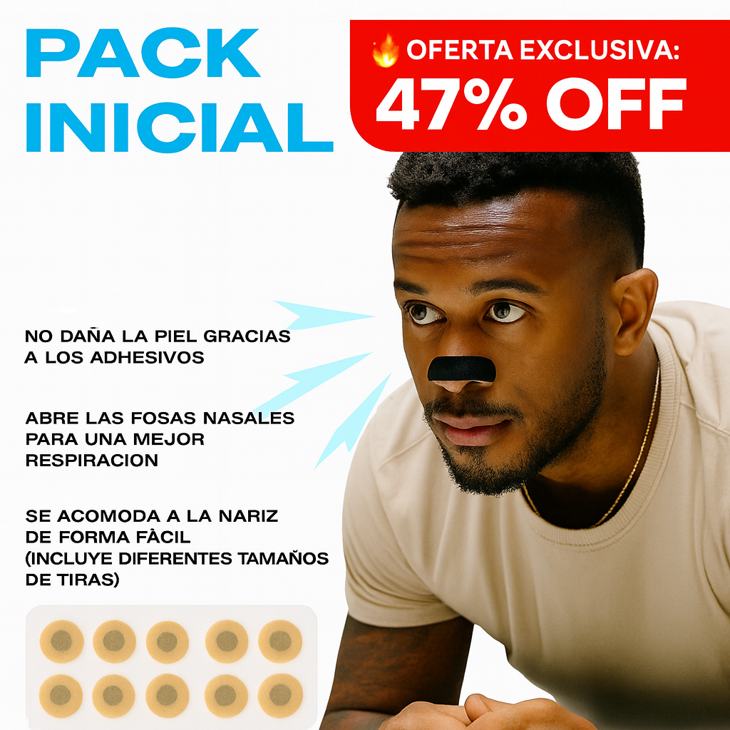 RespiraPlus™ – Más oxígeno en cada respiro: menos ronquidos, más energía