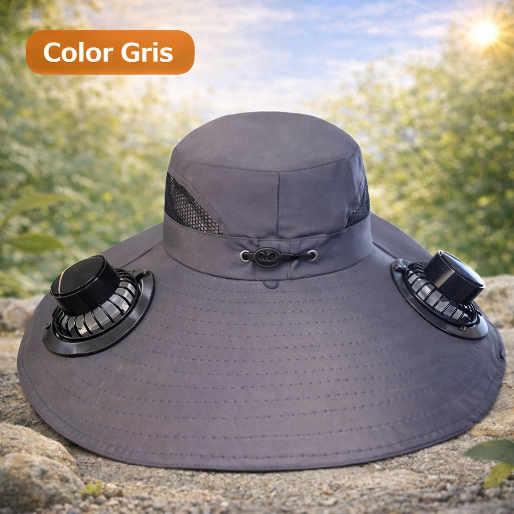 Sombrero Solar Fresh Air™ con Ventilación Dual