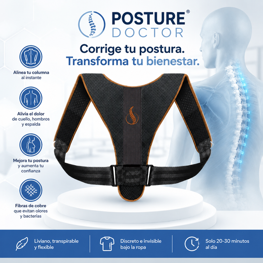 Posture Doctor™ – Corrige tu postura y siéntete mejor al instante