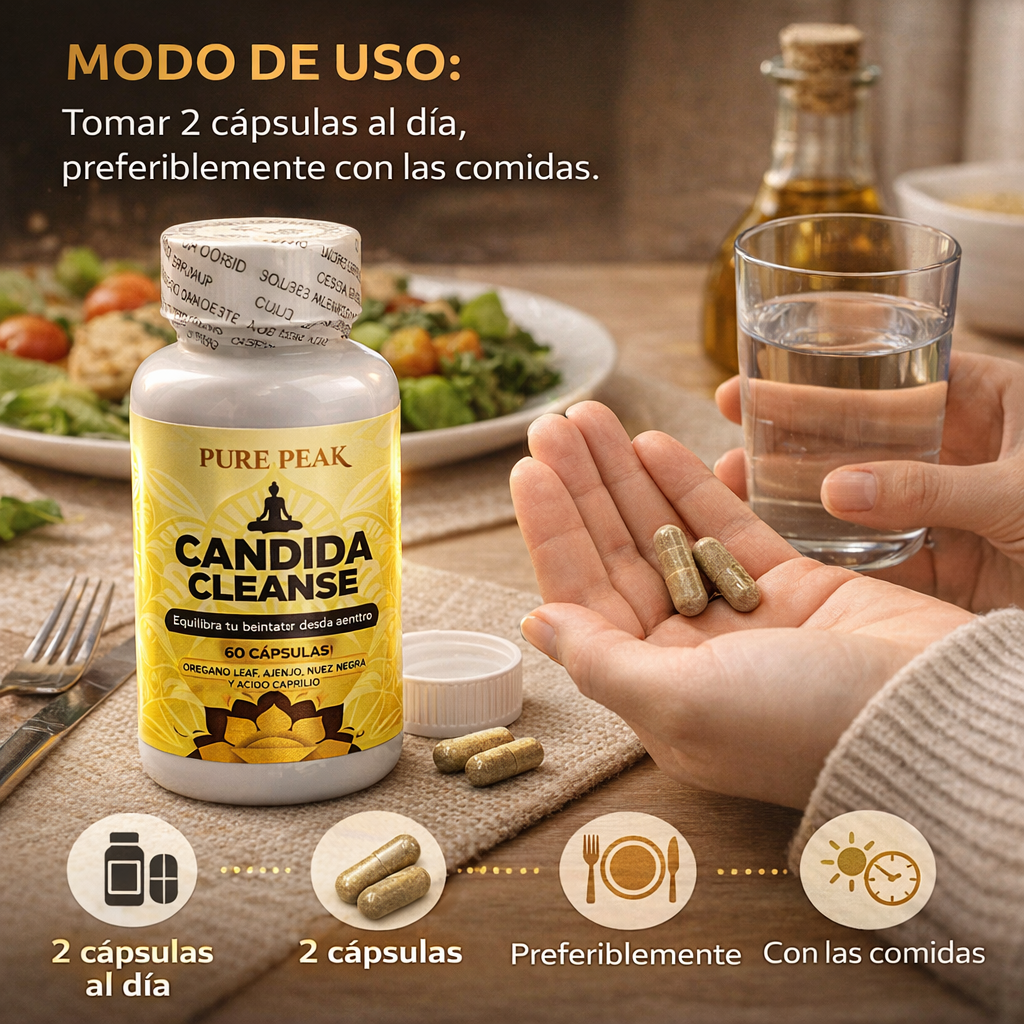 CANDIDA CLEANSE original - Apoyo diario para tu equilibrio digestivo natural