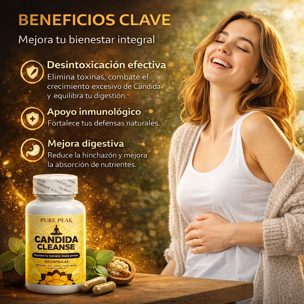 CANDIDA CLEANSE original - Apoyo diario para tu equilibrio digestivo natural