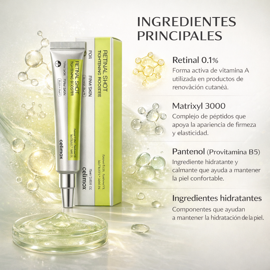 Retinal Shot Coreano — Piel Más Firme y Lisa Mientras Duermes ✨