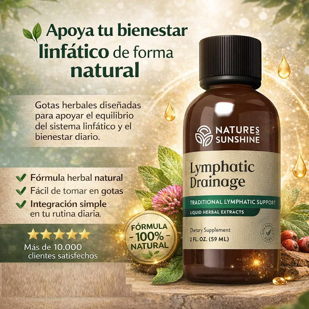 Lymphatic Drainage Gotas Naturales – Apoyo Linfático y Bienestar Diario
