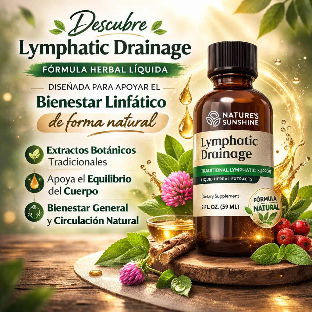 Lymphatic Drainage Gotas Naturales – Apoyo Linfático y Bienestar Diario