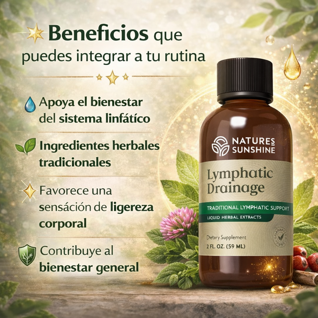Lymphatic Drainage Gotas Naturales – Apoyo Linfático y Bienestar Diario