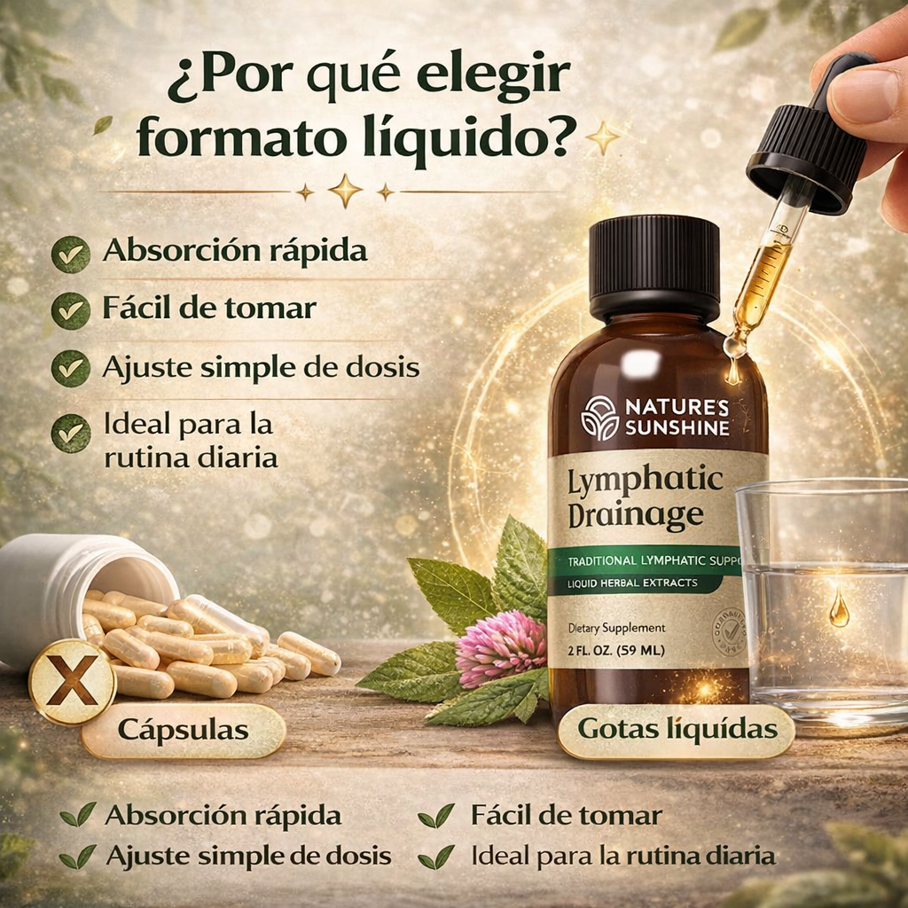 Lymphatic Drainage Gotas Naturales – Apoyo Linfático y Bienestar Diario