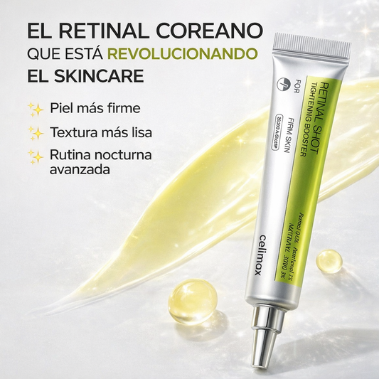 Retinal Shot Coreano — Piel Más Firme y Lisa Mientras Duermes ✨
